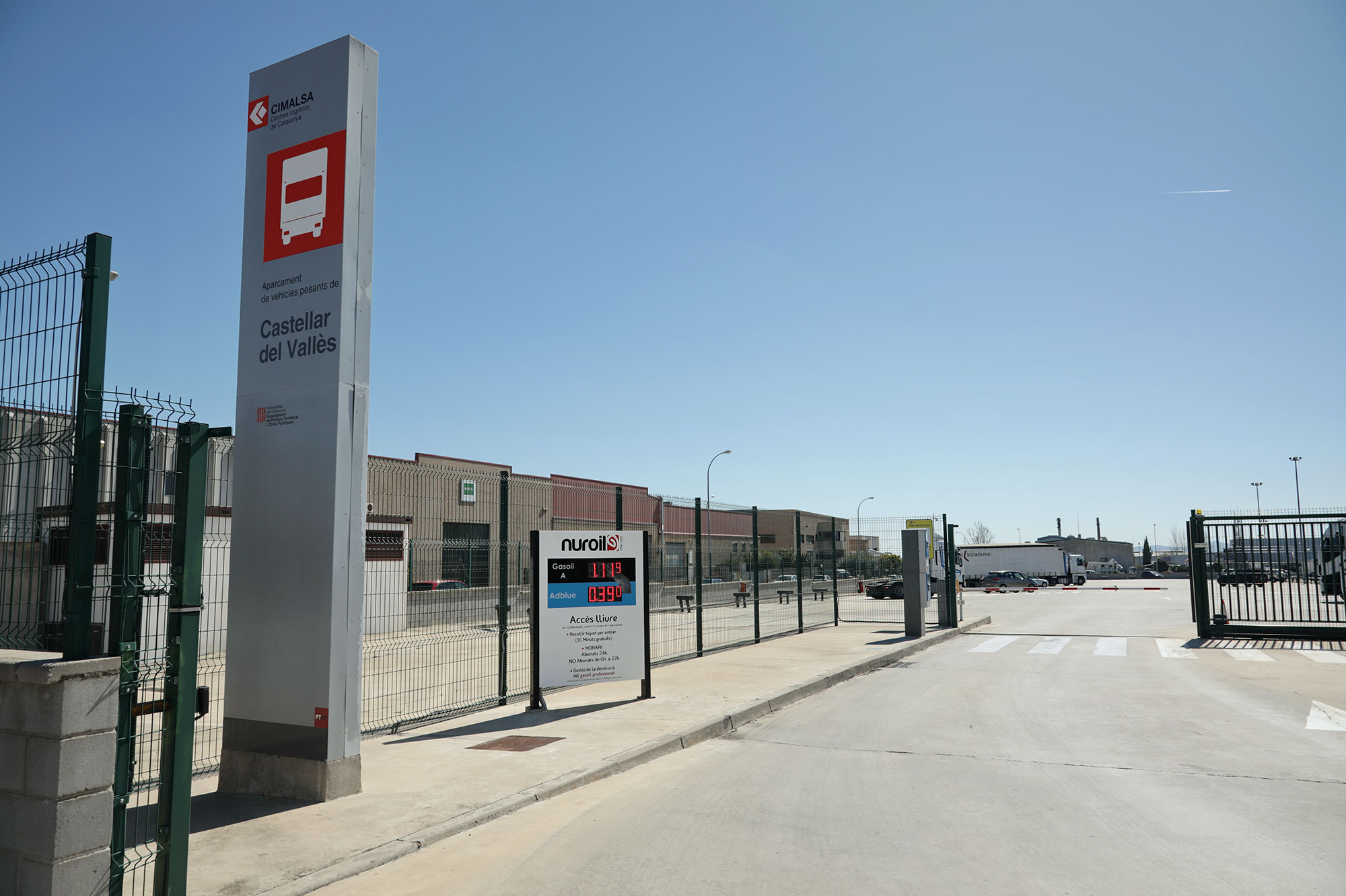 Truck Park Castellar, aparcament de pesants gestionat per CIMALSA, ofereix nous serveis i disposarà de punts de connexió elèctrica per als remolcs