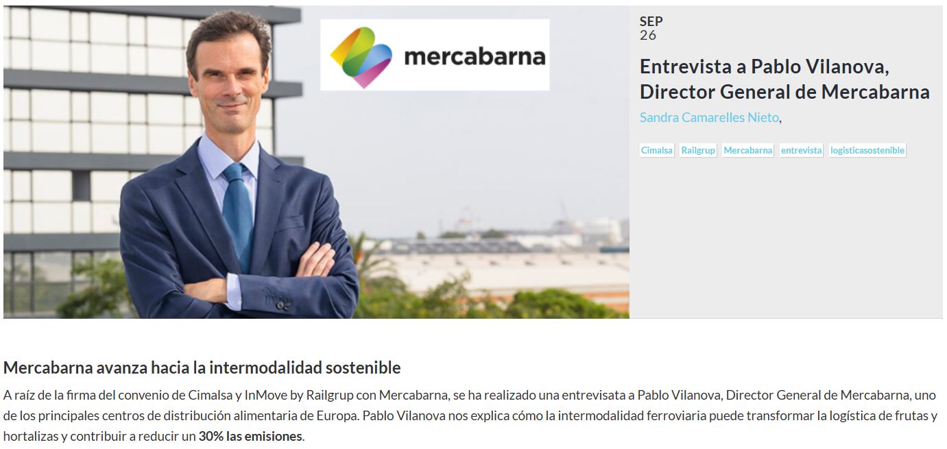 Entrevista a Pablo Vilanova, Director General de Mercabarna