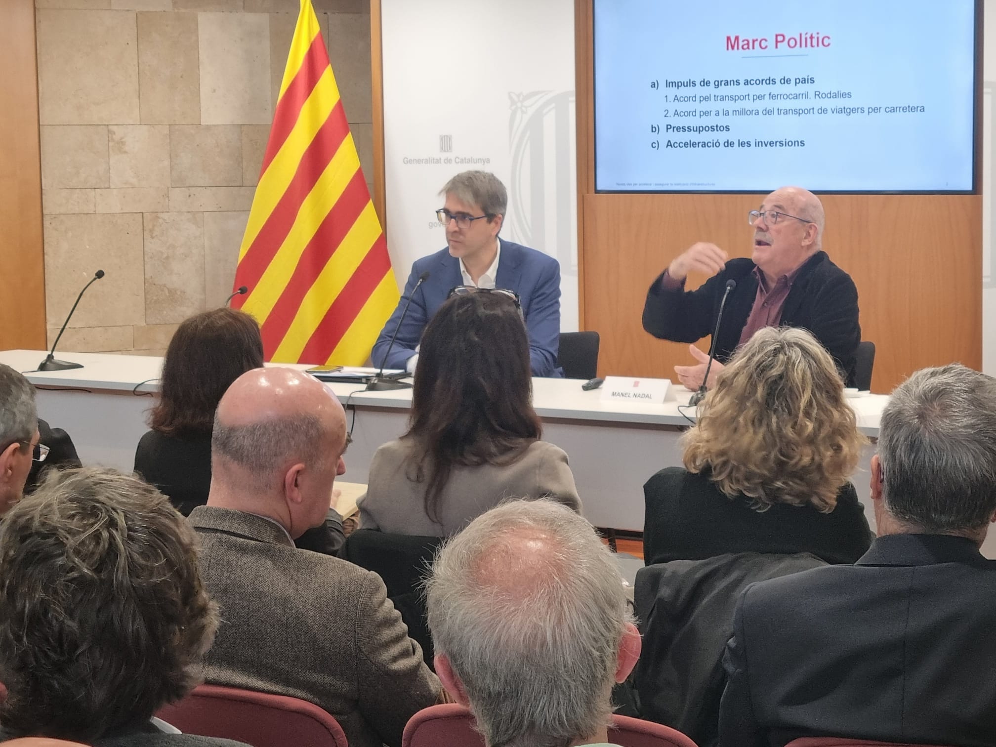 El Departament presenta als operadors les consultes al mercat per executar obres en infraestructures amb col·laboració publicoprivada