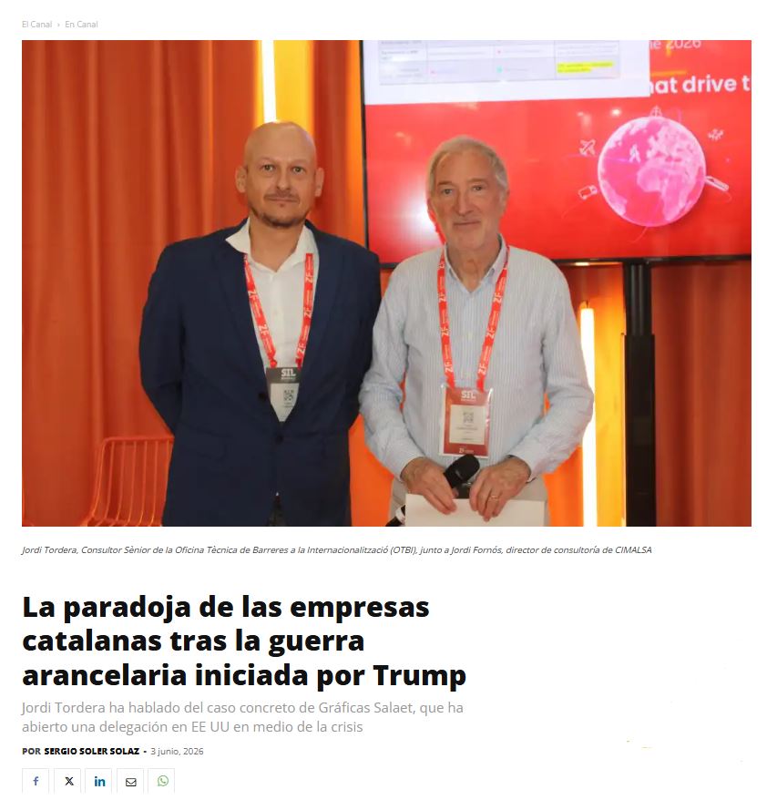 La paradoja de las empresas catalanas tras la guerra arancelaria iniciada por Trump