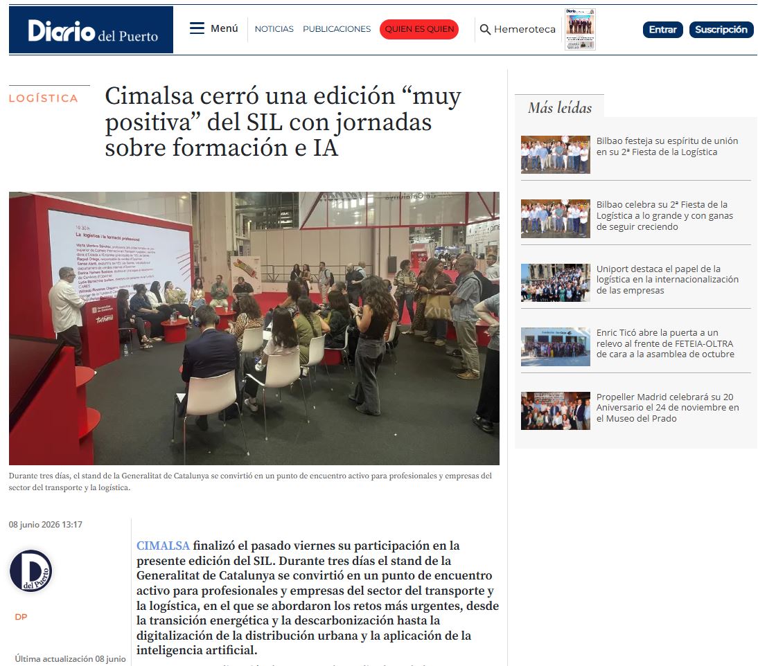 Cimalsa cerró una edición “muy positiva” del SIL con jornadas sobre formación e IA